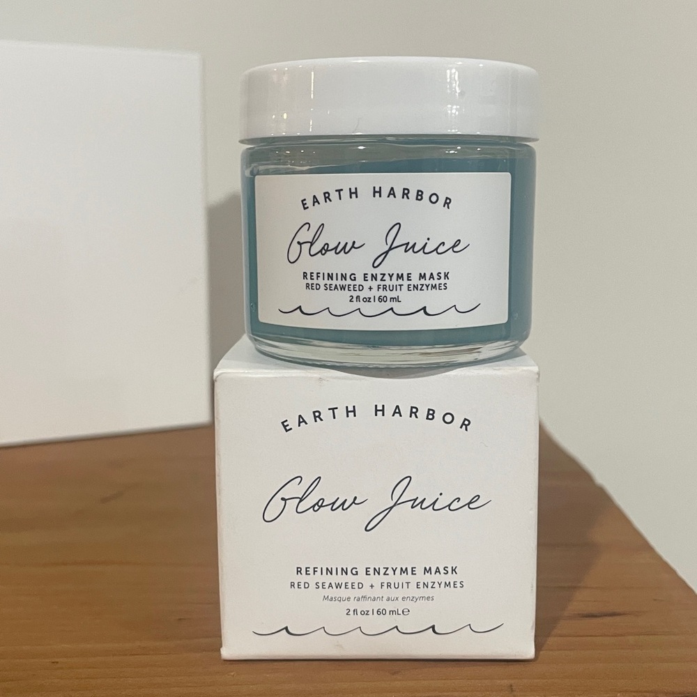 🍂 EARTH HARBOR
GLOW JUICE Refining
Enzyme Mask
